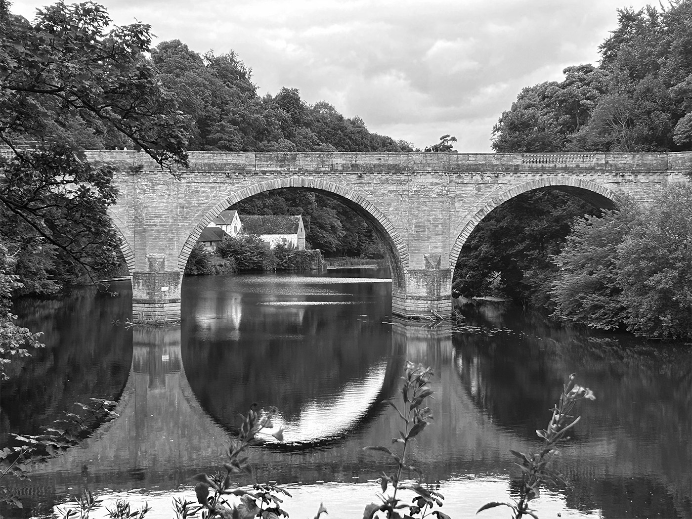 Bridge over the river in Durham